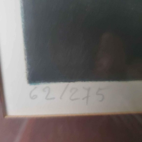 "Femme à l'enfant" (Woman with Child) Signed Lithograph Print by Louis Toffoli - Picture 5 of 12